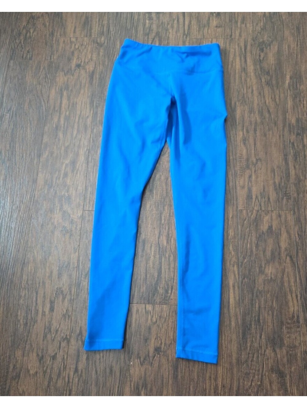 Bright blue leggings